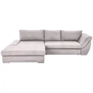 Carryhome Ecksofa, Rosa, Textil, 3-Sitzer, Füllung: Schaumstoff, Ottomane links, L-Form, 306x174 cm, Stoffauswahl, Liegefunktion, seitenverkehrt erhältlich, Wohnzimmer, Sofas & Couches, Wohnlandsch