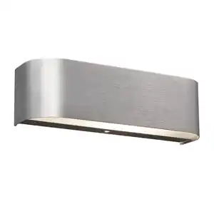 Trio Leuchten Led-Wandleuchte Adriano, Alu, Weiß, Glas, Metall, 30x6 cm, Lampen & Leuchten, Innenbeleuchtung, Wandleuchten