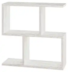 Beistelltisch Homemania ca. 60x20x60 cm Weiß/Eiche, Eichefarben, Weiß