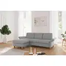 Bild 1 von Sit & More Ecksofa Rochelle E, Hellgrau, Textil, Buche, massiv, 4,5-Sitzer, Ottomane links, L-Form, 251x164 cm, Goldenes M, Oeko-Tex® Standard 100, Made in Europe, DGM-Klimapakt, Schlafen auf Sitzh