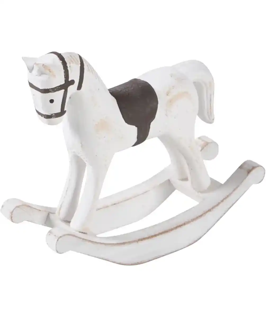 Bild 1 von Deko-Schaukelpferd Weihnachten, naturfarben