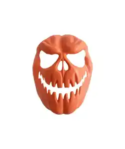 Maske Halloween, orange