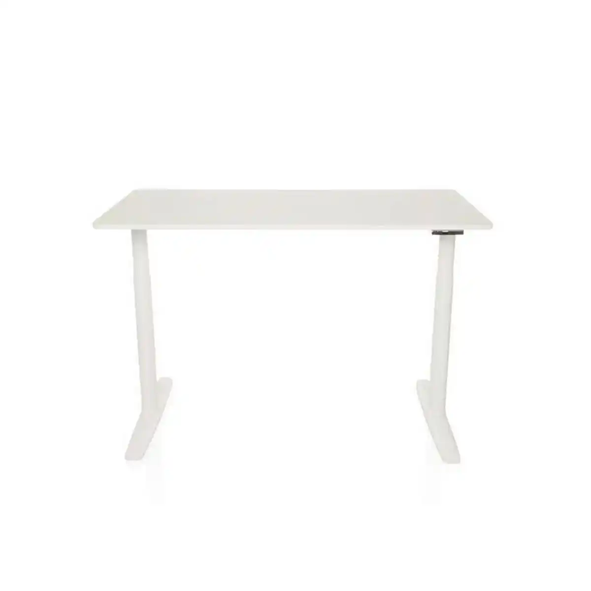 Bild 1 von Mid.you Schreibtisch, Weiß, Holzwerkstoff, rechteckig, 70x71 - 116x140 cm, höhenverstellbar, Arbeitszimmer, Schreibtische, Bürotische