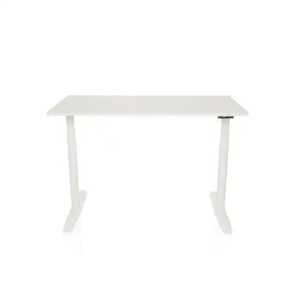 Bild 1 von Mid.you Schreibtisch, Weiß, Holzwerkstoff, rechteckig, 70x71 - 116x140 cm, höhenverstellbar, Arbeitszimmer, Schreibtische, Bürotische