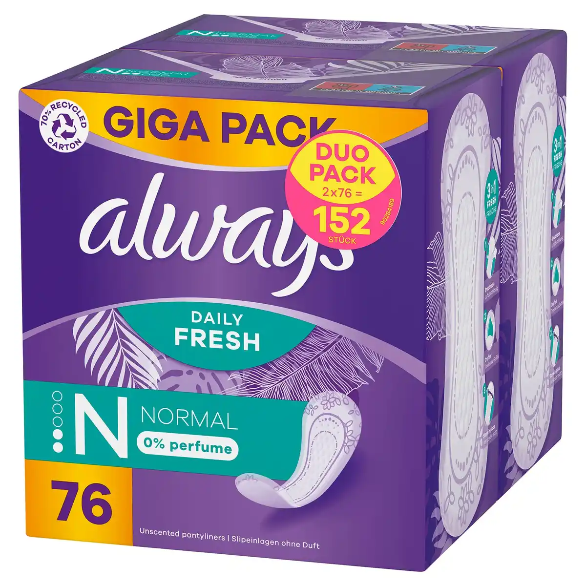 Bild 1 von ALWAYS Slipeinlagen