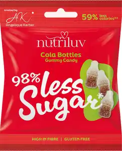 NUTRILUV Gummy Candy oder »Bett'r Snack« Candy, 50 - 75-g-Packg.