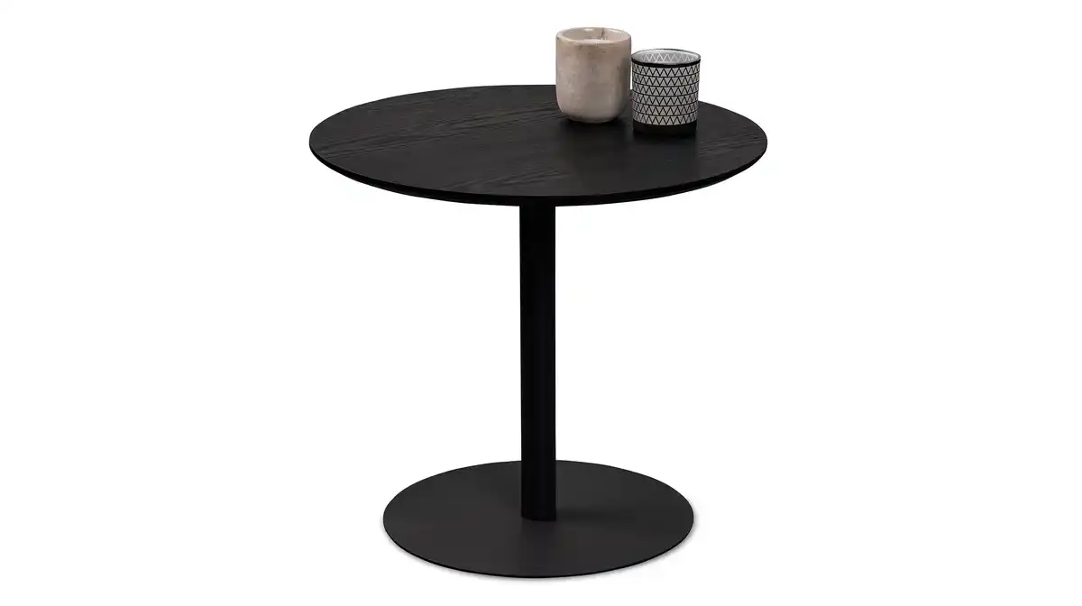 Bild 1 von Couchtisch rund Esche 48 cm x 48 cm Wohnzimmertisch - IDA