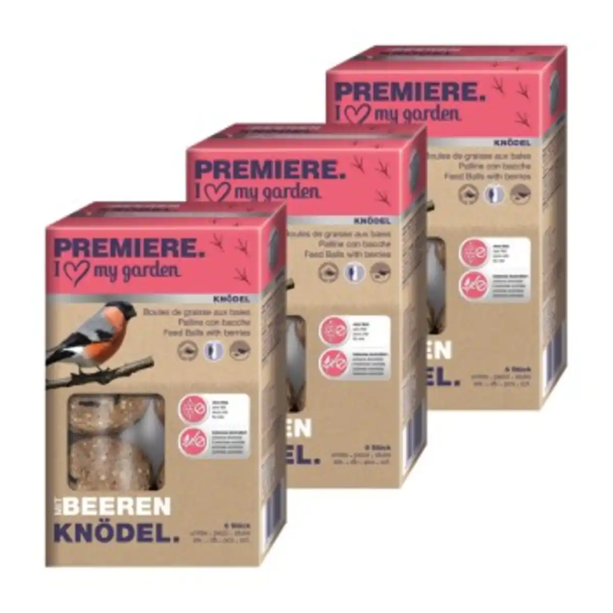 Bild 1 von PREMIERE Beeren-Knödel 3x6 Stück