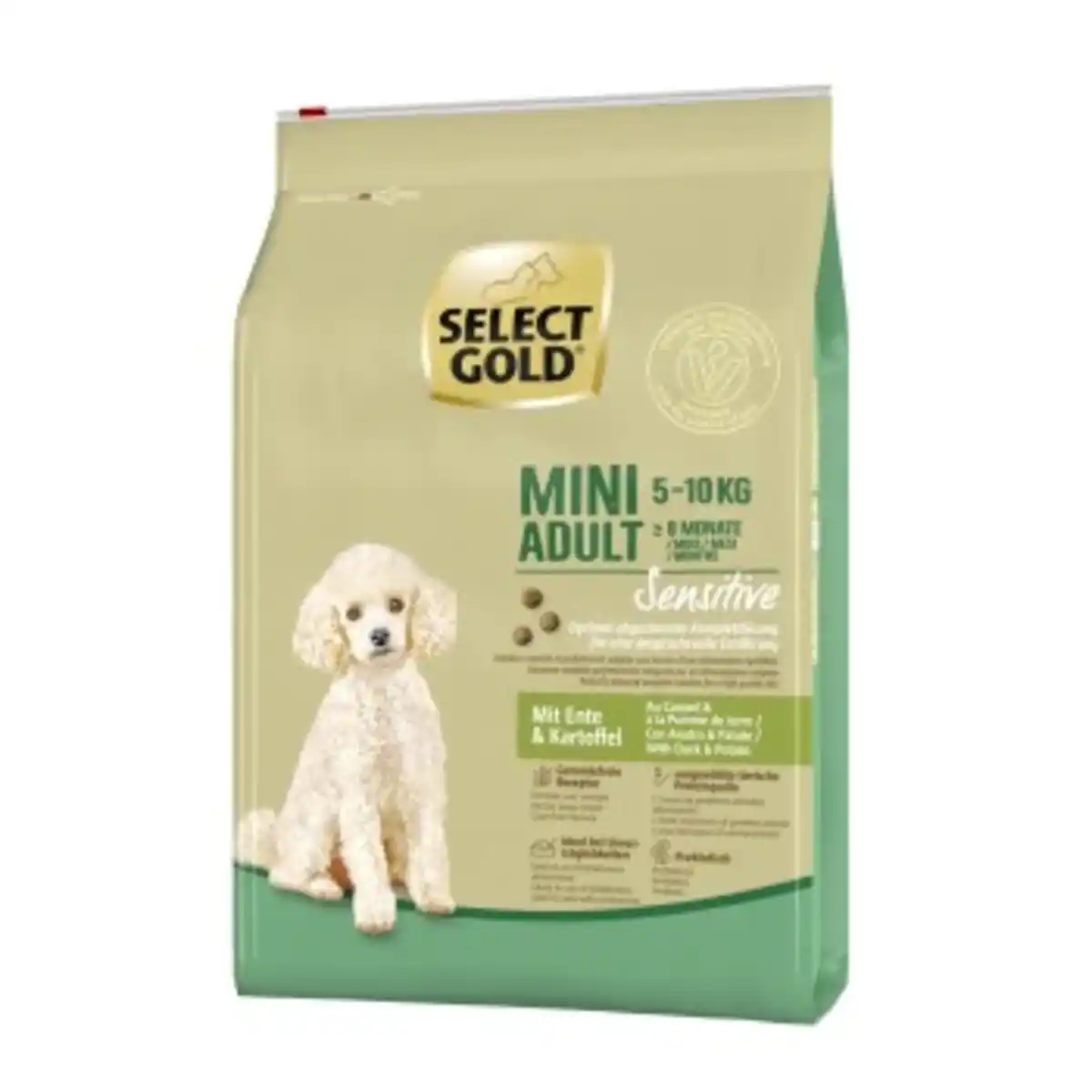 Bild 1 von SELECT GOLD Sensitive Mini Adult Ente & Kartoffel 4 kg