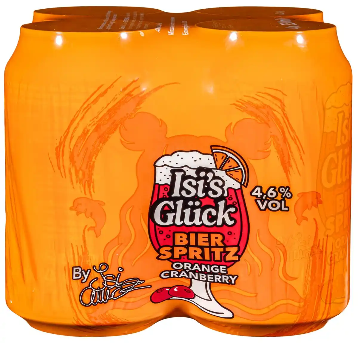 Bild 1 von ISI'S GLÜCK Bier Spritz, 4 x 0,33-l-Dose