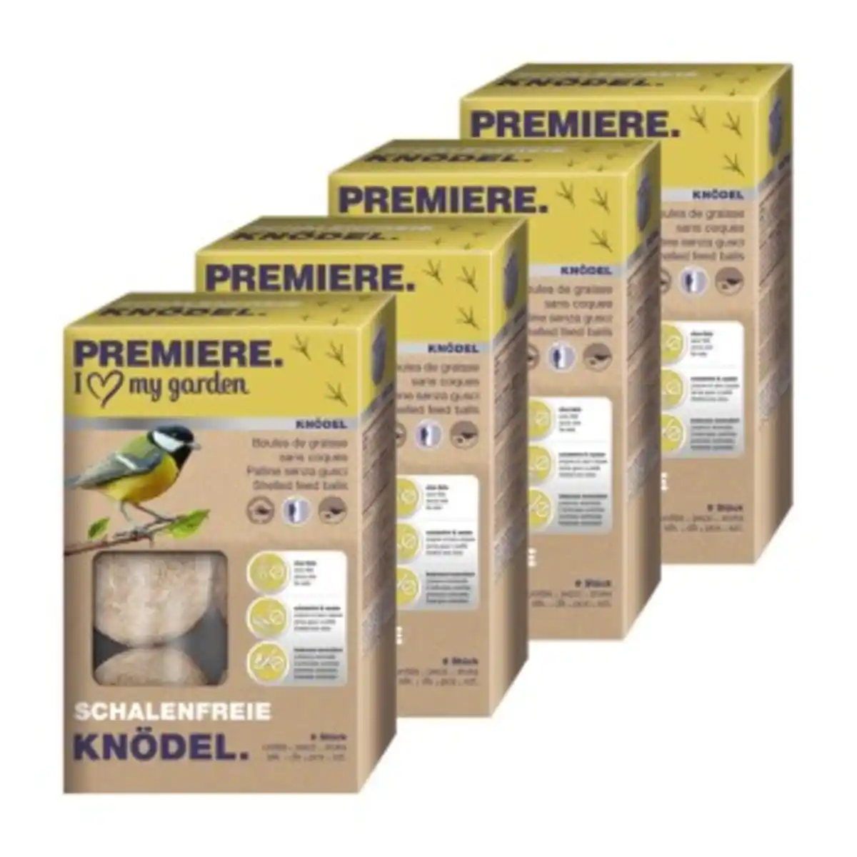 Bild 1 von PREMIERE Naturknödel schalenfrei 4x500g