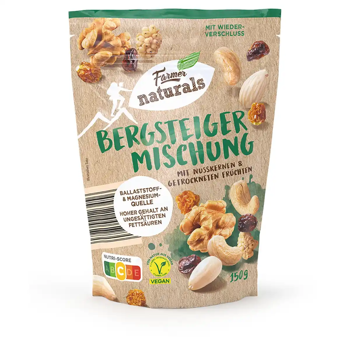 Bild 1 von FARMER NATURALS Nuss Fruchtmischung, Bergsteiger Mix