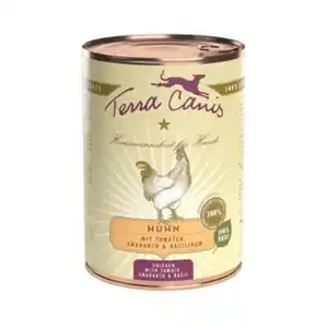 Terra Canis Classic Adult 6x400g Huhn mit Tomaten, Amaranth und Basilikum