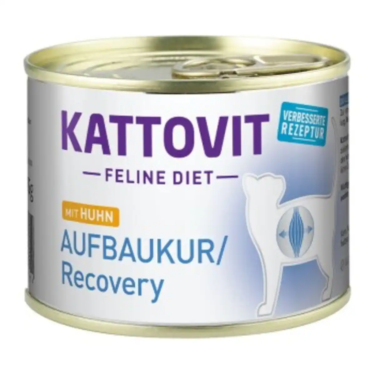 Bild 1 von KATTOVIT Feline Diet Nassfutter Katze Aufbaukur Adult Huhn 12x185 g