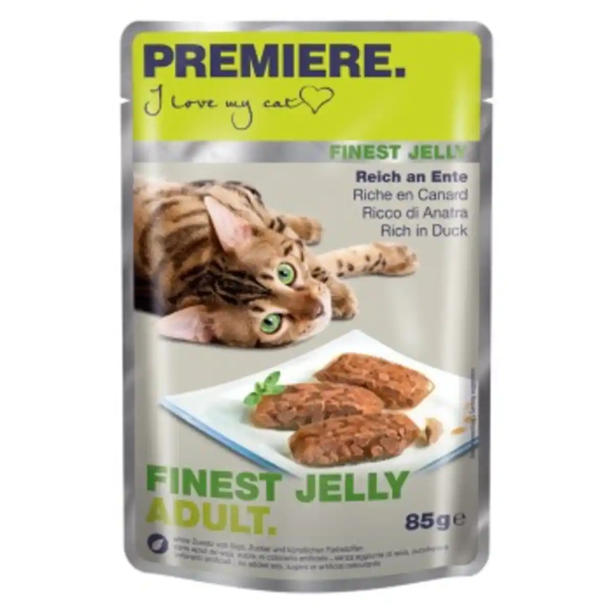 Bild 1 von PREMIERE Finest Jelly Adult Ente 22x85 g