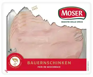 MOSER Bauernschinken, 100-g-Packg.