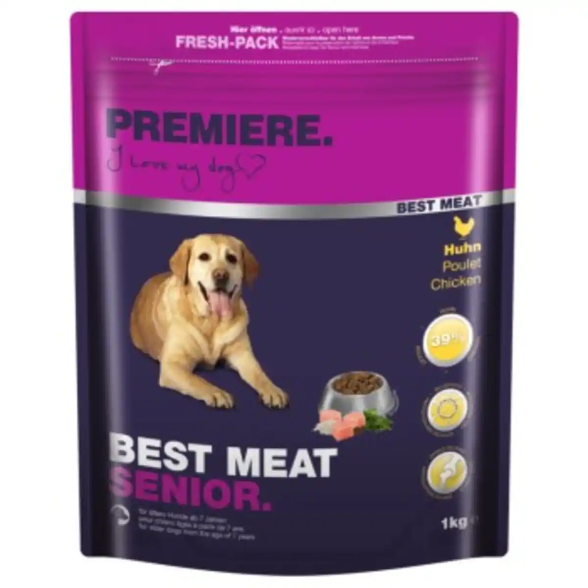 Bild 1 von PREMIERE Best Meat Senior Huhn 1 kg