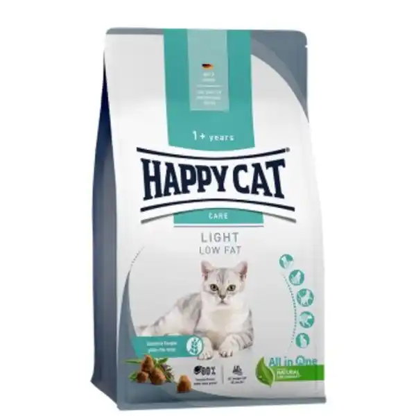 Bild 1 von HAPPY CAT Care Trockenfutter Katze Adult, Light 1,3 kg