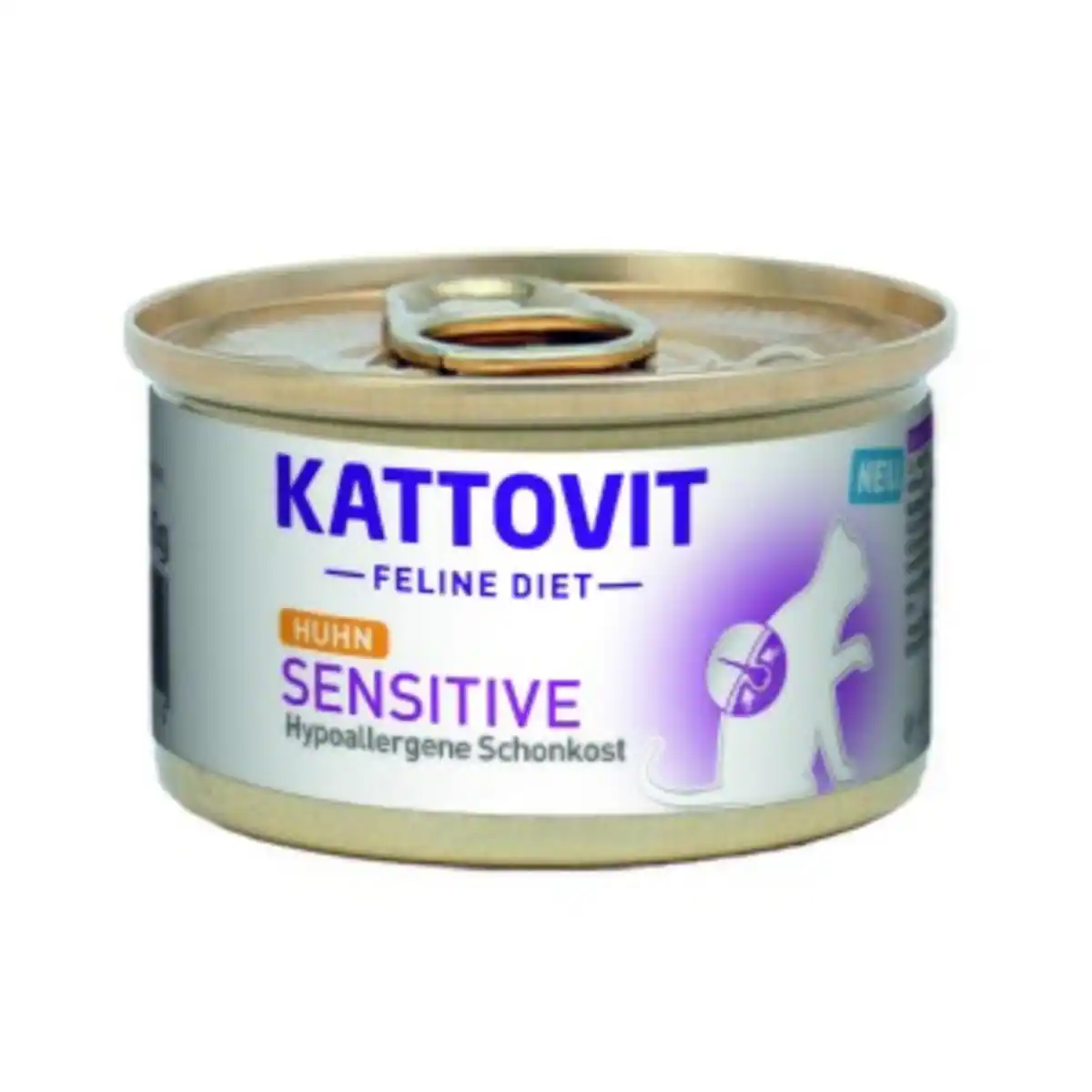 Bild 1 von KATTOVIT Feline Diet Nassfutter Katze Sensitive Adult 12x85 g Huhn