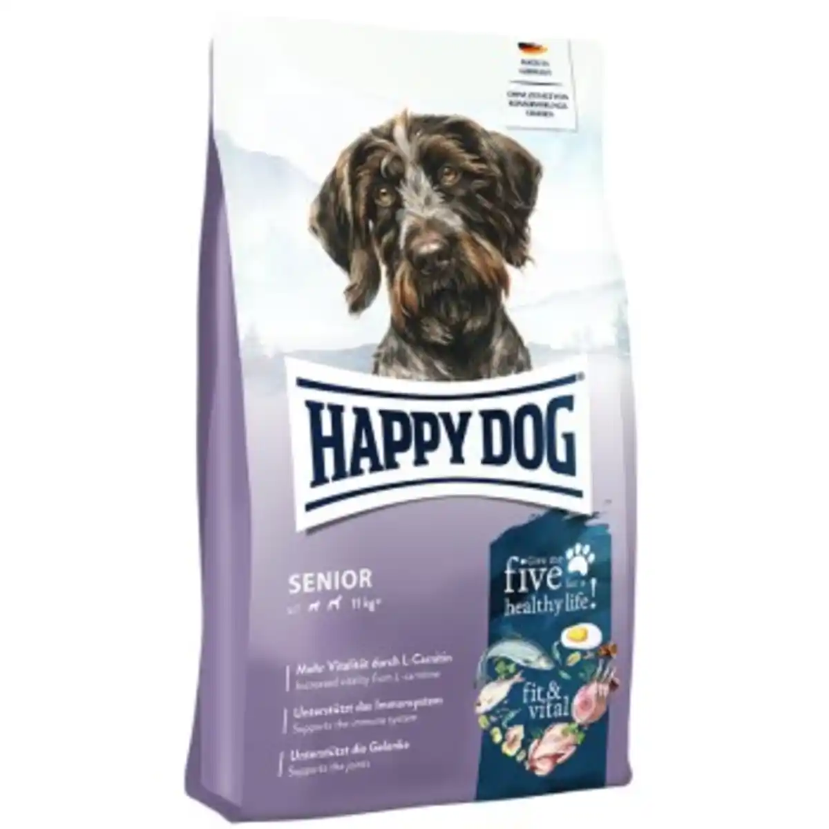 Bild 1 von HAPPY DOG fit & vital Trockenfutter Hund, Senior 1 kg