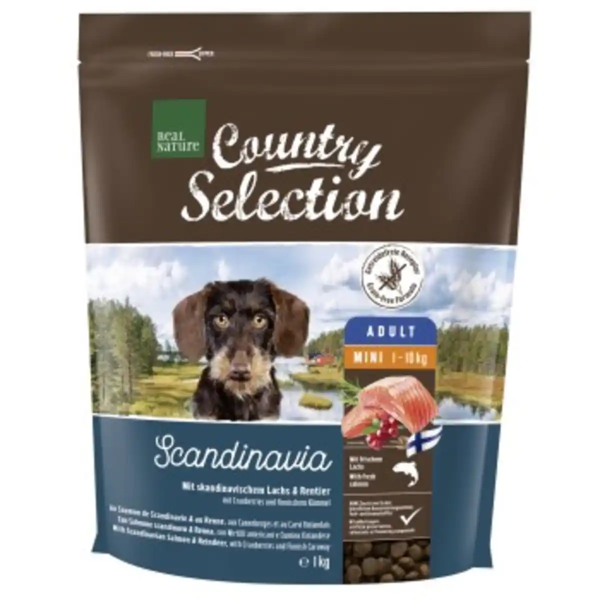 Bild 1 von REAL NATURE Country Selection Mini Adult Scandinavia 1 kg