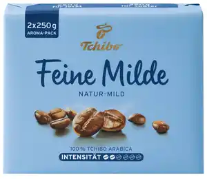 TCHIBO Feine Milde, 2 x 250-g-Vak.-Doppelpack oder 500-g-Packg.