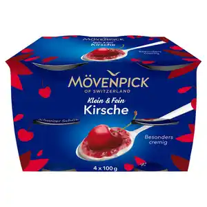 MÖVENPICK Klein & Fein 4 x 100 g, Kirsche