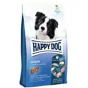 HAPPY DOG fit & vital Trockenfutter Hund, Junior 1 kg