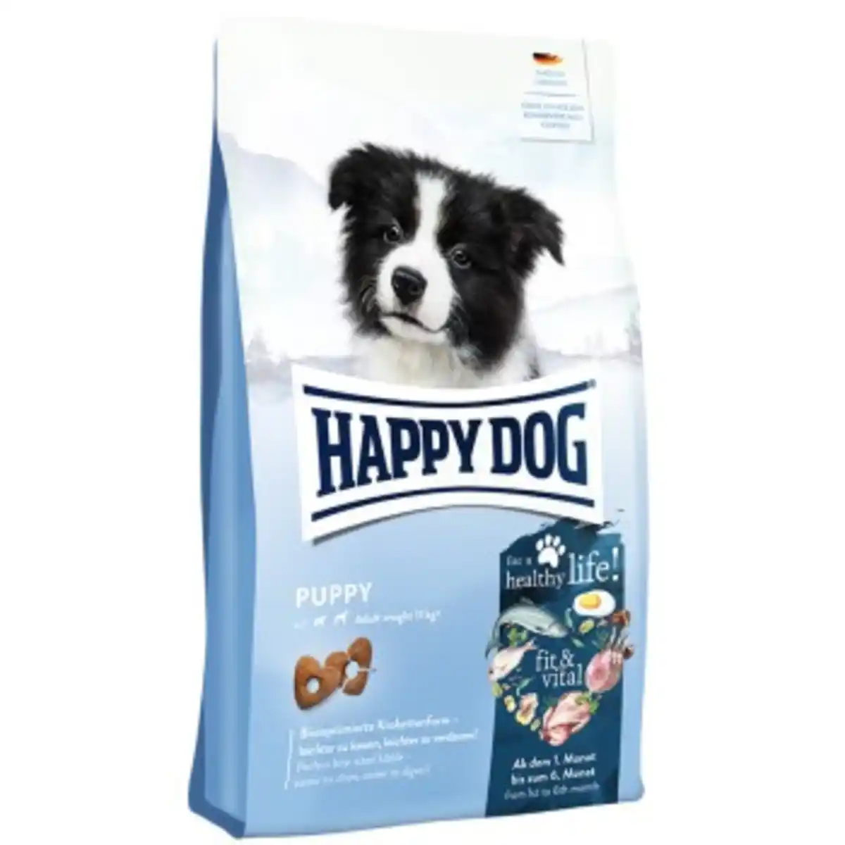 Bild 1 von HAPPY DOG fit & vital Trockenfutter Hund, Puppy 1 kg