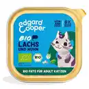 Bild 1 von Edgard & Cooper Edgard&Cooper Nassfutter Katze Adult Paté Bio Lachs und Huhn 16x85 g