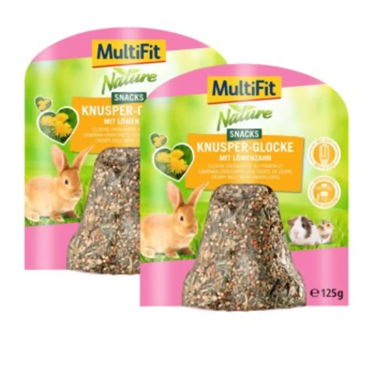 Bild 1 von MultiFit Knusper-Glocke 2x125g Löwenzahn
