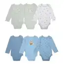 Bild 1 von BABY BEST Baby-Langarm-Bodys, 3-St.-Packg.