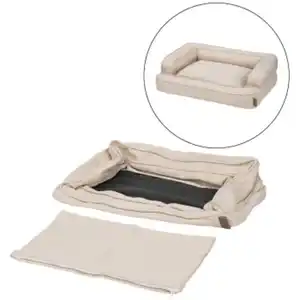 more Lifestyle MORE Ersatzbezug für Liegeplatz Comfort Deluxe beige S