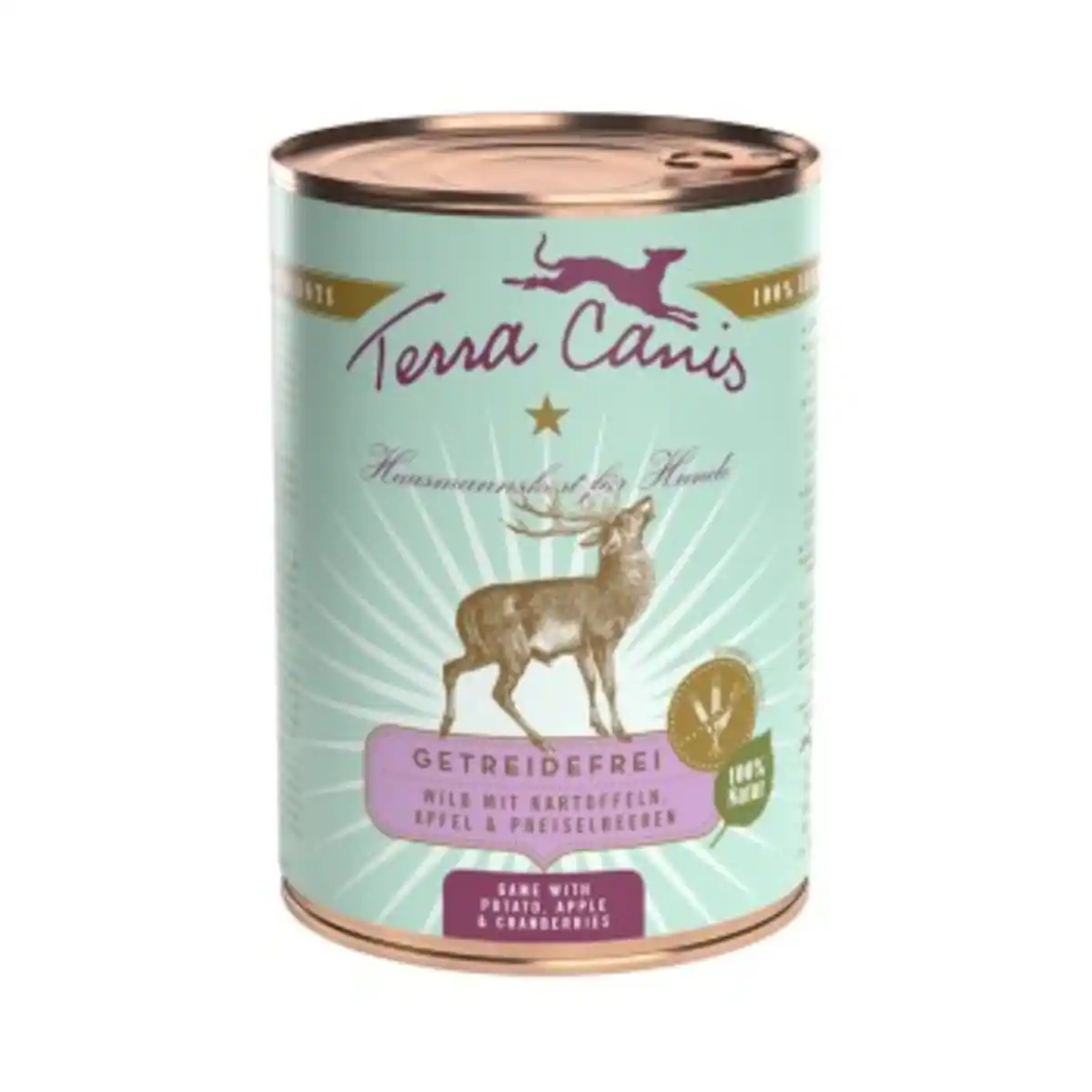 Bild 1 von Terra Canis Getreidefrei Adult 6x400g Wild mit Kartoffeln, Apfel und Preiselbeeren