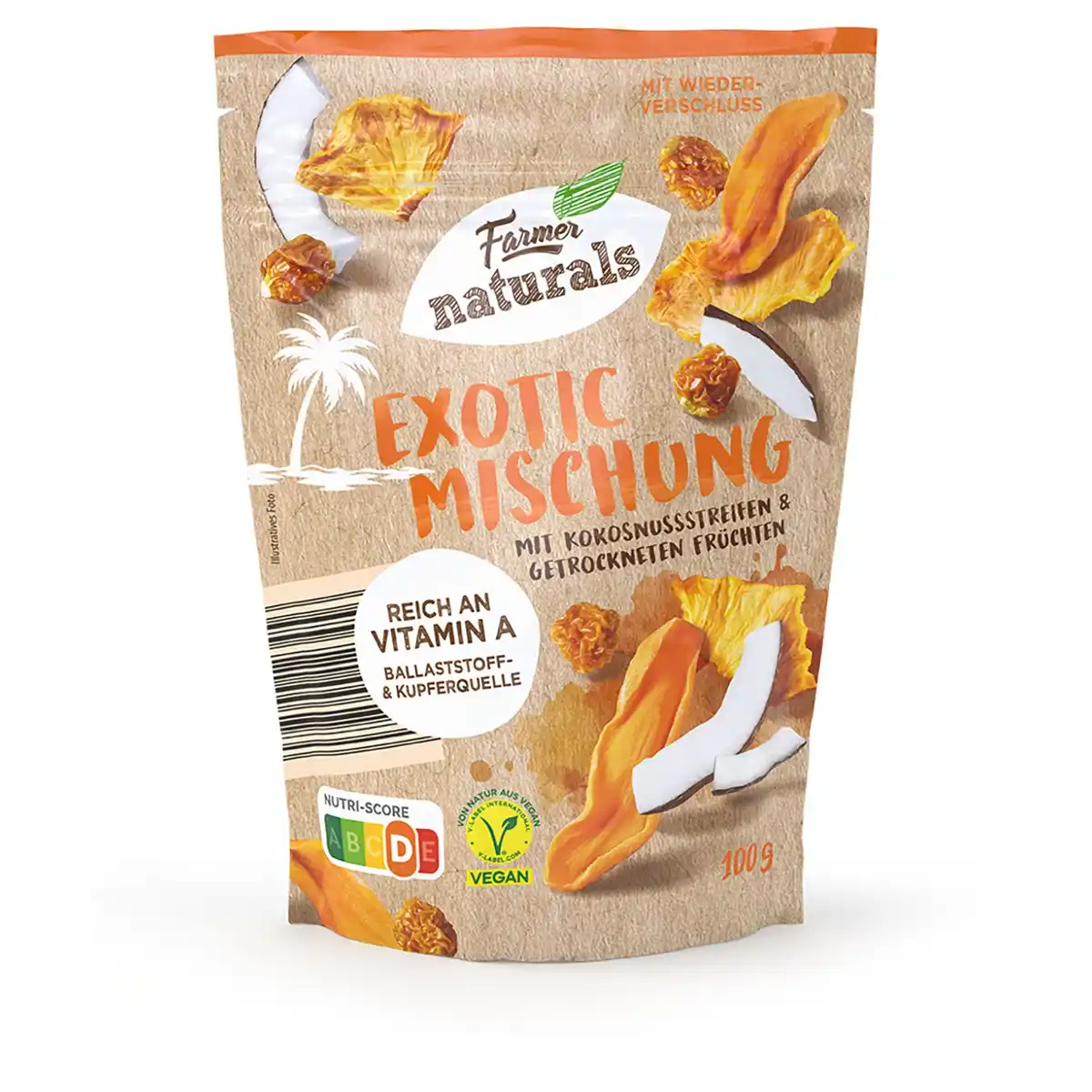 Bild 1 von FARMER NATURALS Nuss Fruchtmischung, Karibik Mix