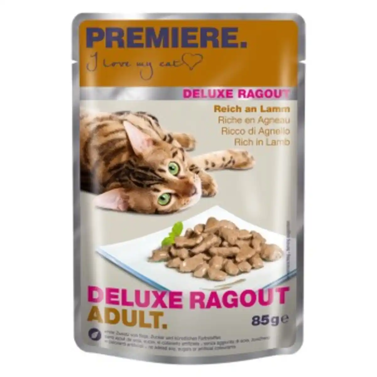 Bild 1 von PREMIERE Deluxe Ragout Adult Reich an Lamm 22x85 g