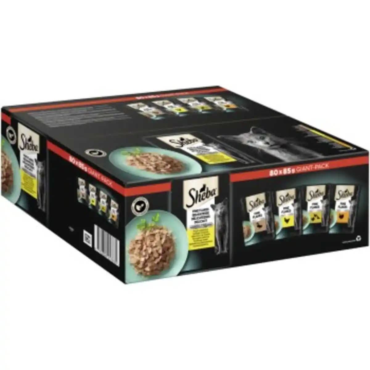 Bild 1 von Sheba Multipack Giant-Pack Delikatesse in Gelee Geflügel Variation 80x85 g