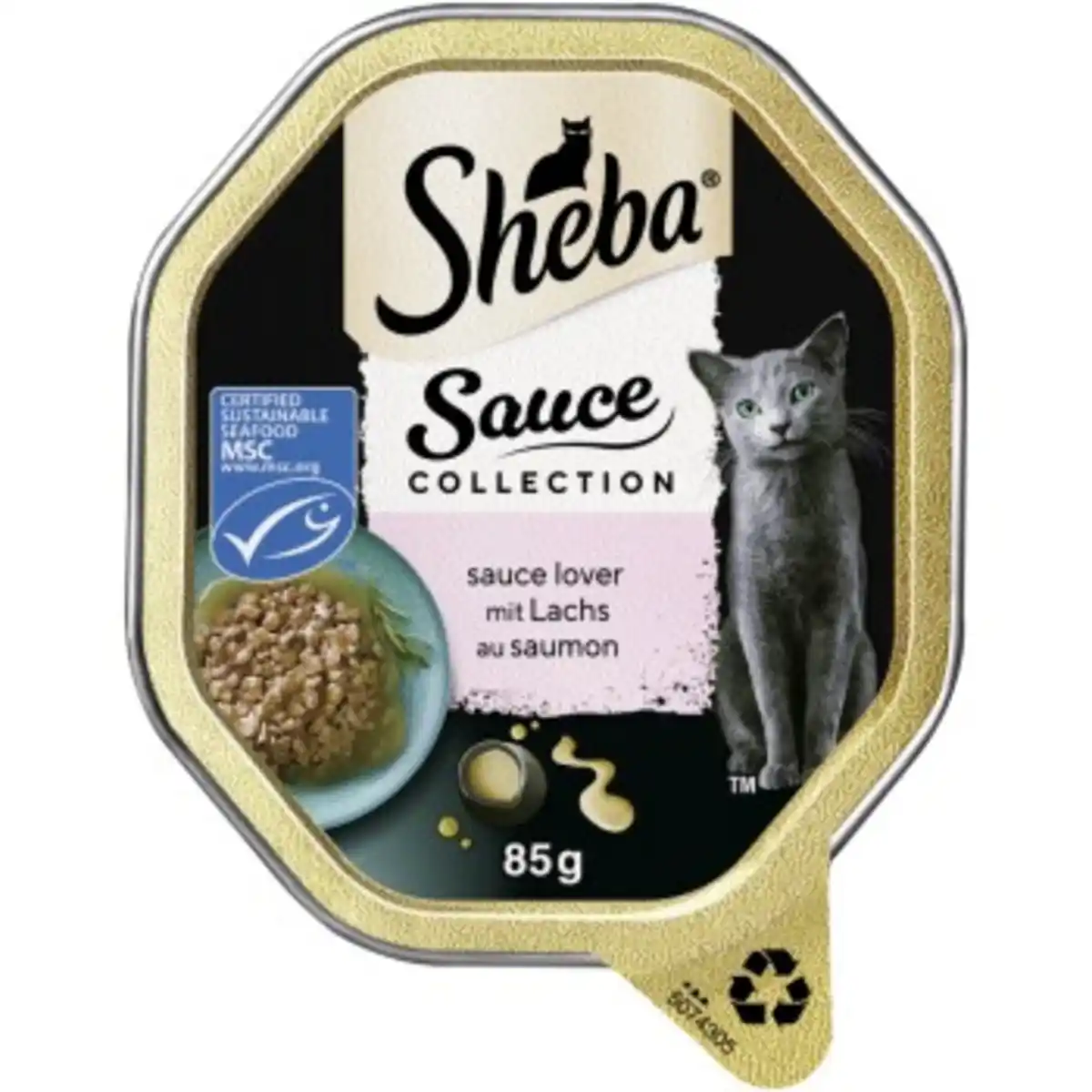 Bild 1 von Sheba Sauce Collection Sauce Lover 22x85 g Lachs MSC
