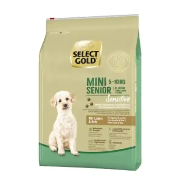 Bild 1 von SELECT GOLD Sensitive Mini Senior Lamm & Reis 4 kg