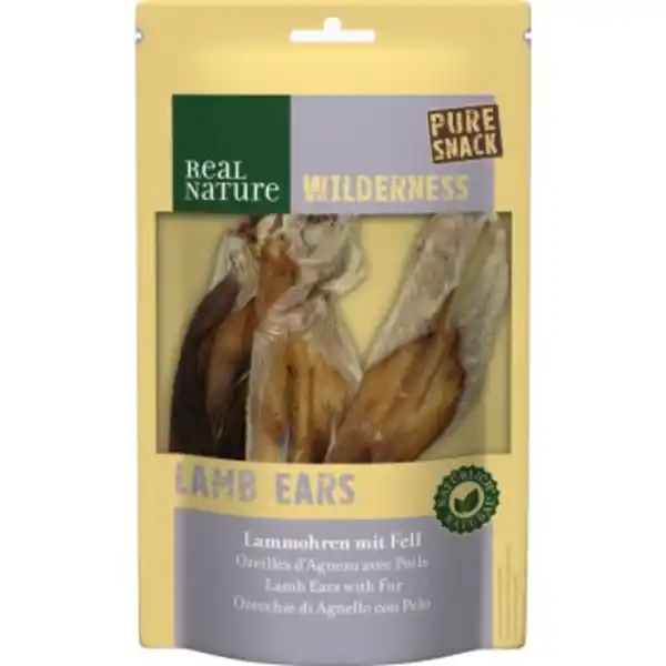 Bild 1 von REAL NATURE WILDERNESS Lammohren mit Fell 3 Stk.