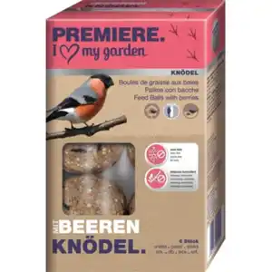 PREMIERE Meisenknödel 6er ohne Netz Beeren