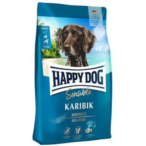 Bild 1 von HAPPY DOG Sensible Trockenfutter Hund Adult, Karibik 1 kg