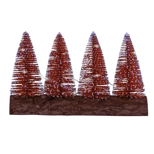 Bild 3 von LED-Tannenbaum 3er/4er - herbstliches Orange