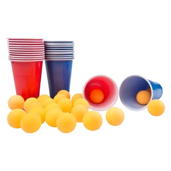 Bild 1 von Trinkspiel Bier-Pong 48-teilig