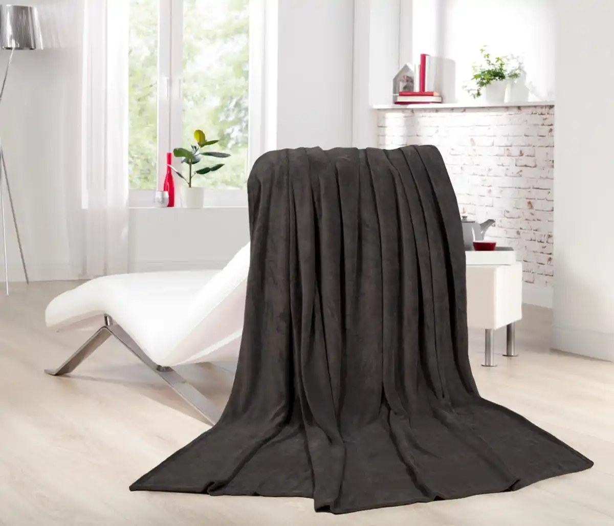 Bild 1 von XXL-Mikrofaser-Flauschdecke
