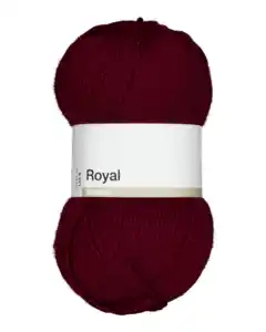 Royal Strickgarn - Rot, Rot, 100 g