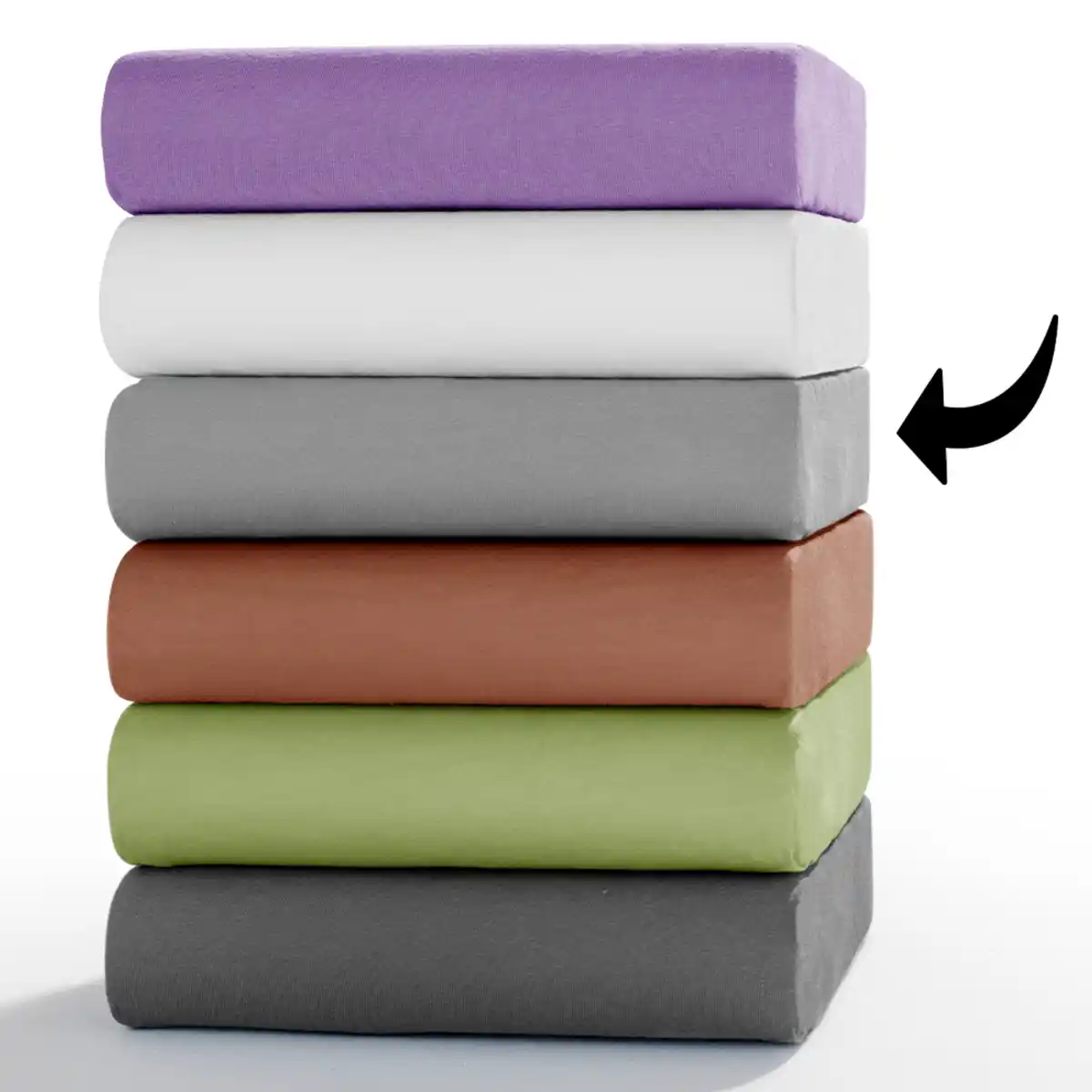 Bild 1 von Jersey-Spannbetttuch - ca. 140 - 160 x 200 cm