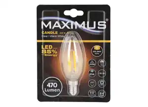 Maximus LED-Leuchtmittel Kerzenform