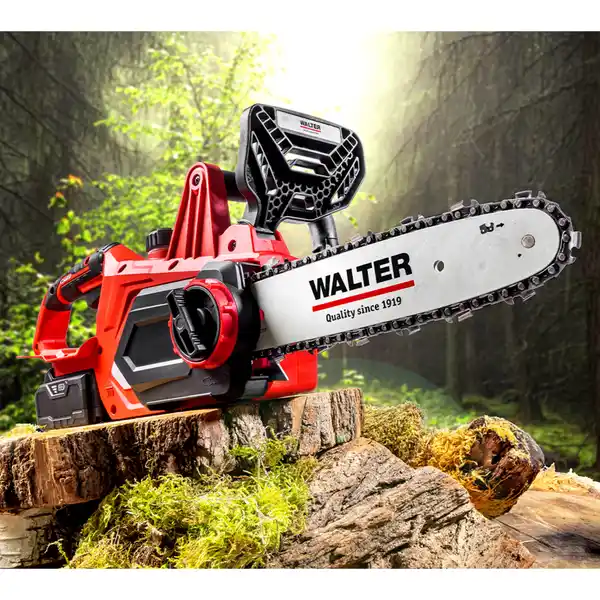 Bild 2 von Li-Ion Akku-Kettensäge 20 V inkl. 2 Akkus