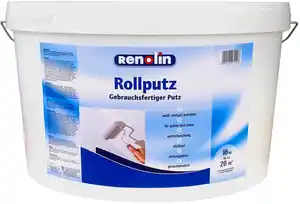 Rollputz fĂĽr auĂźen und innen